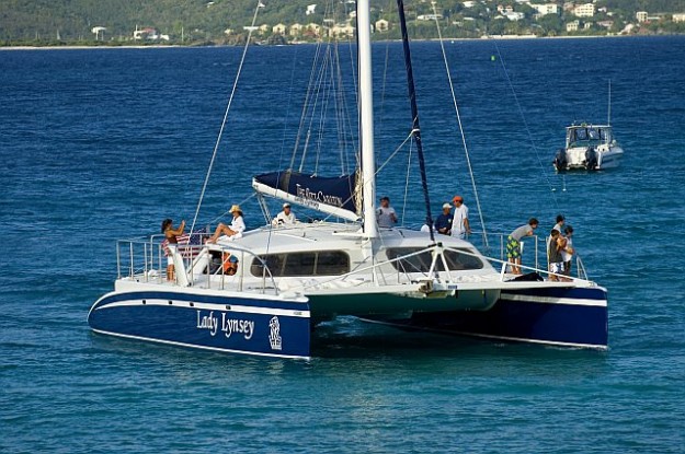 Private boat at the Ritz