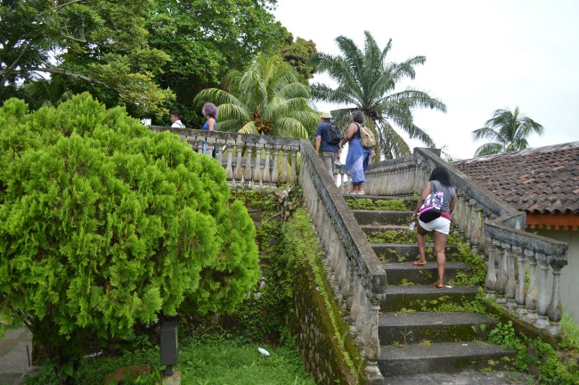 Ladies walking at Fortaleza