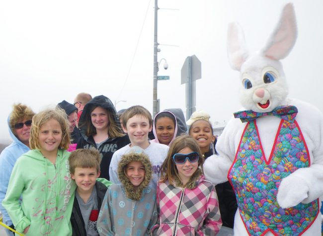 Easter Bunny at the Wildwoods NJ